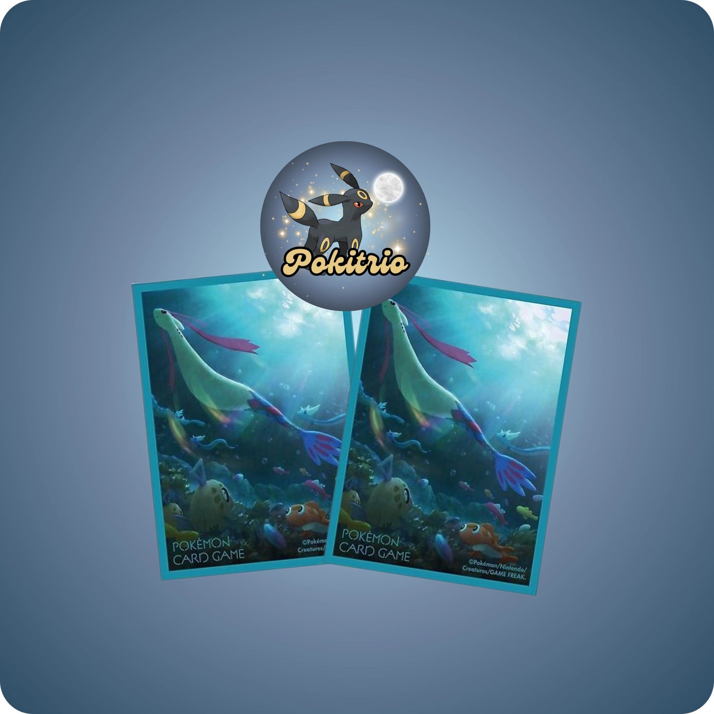 Pokémon Center Japan Milotic Sleeves - pokitrio