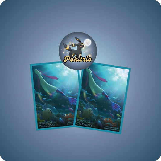 Pokémon Center Japan Milotic Sleeves - pokitrio