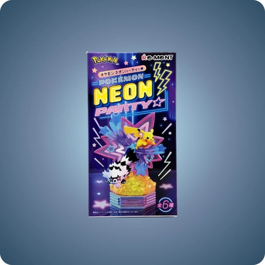 Pokémon Center Japan Neon Party Box Rement - pokitrio