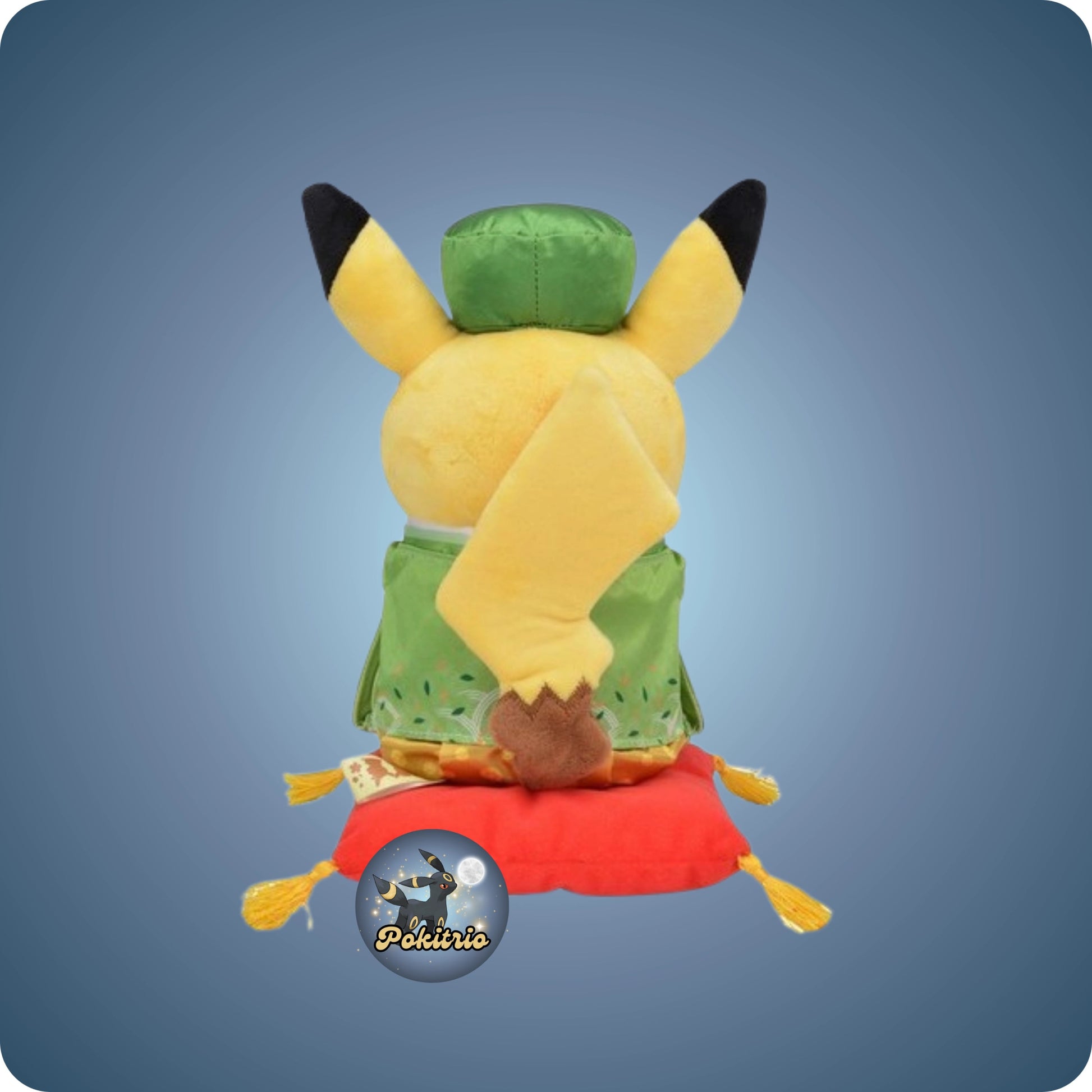 Pokémon Center Japan Pikachu Plüsch (groß) - Matcha Kimono - pokitrio