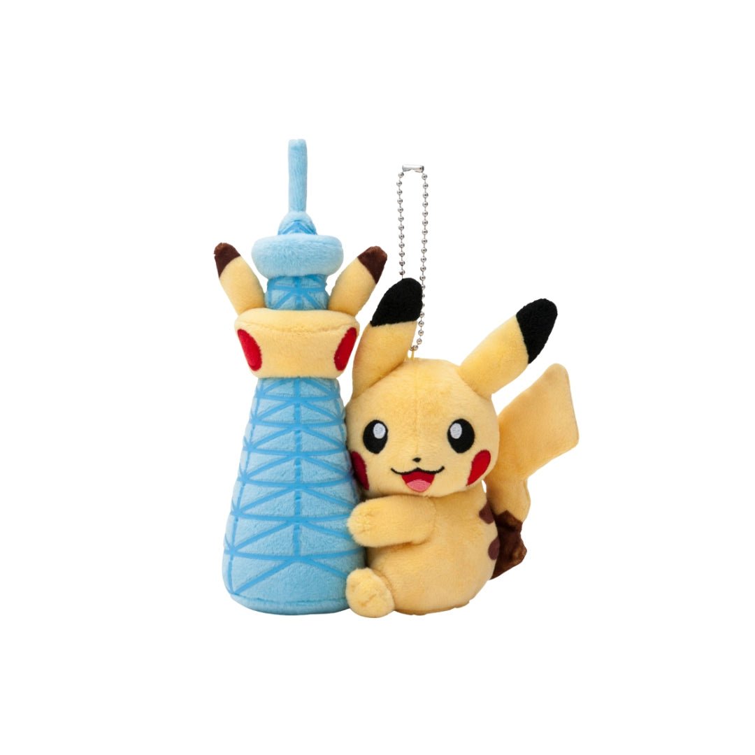 Pokemon Center Japan Pikachu Plüsch Skytree (klein) - pokitrio