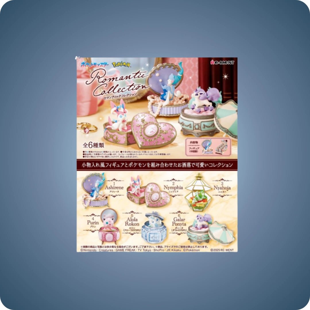 Pokémon Center Japan Romantic Collection Box Rement - pokitrio