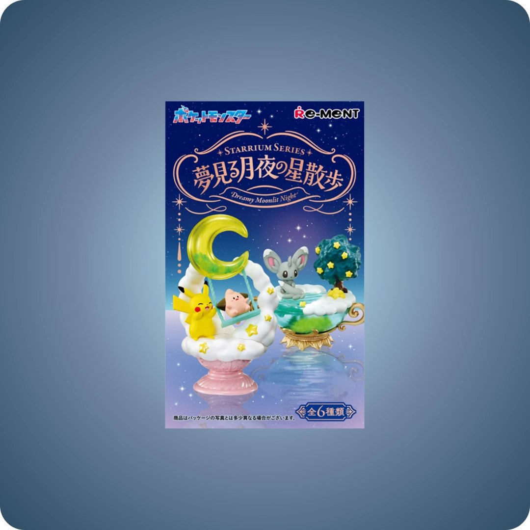 Pokémon Center Japan Starrium Series Drama Moonlight Night Collection Box Rement - pokitrio