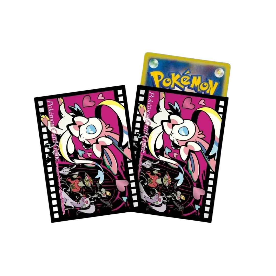 Pokémon Center Japan Sylveon Midnight Agent the Cinema Sleeves - pokitrio