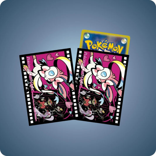 Pokémon Center Japan Sylveon Midnight Agent the Cinema Sleeves - pokitrio