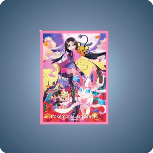 Pokémon Center Japan Valerie Sylveon Dedenne Sleeves - pokitrio