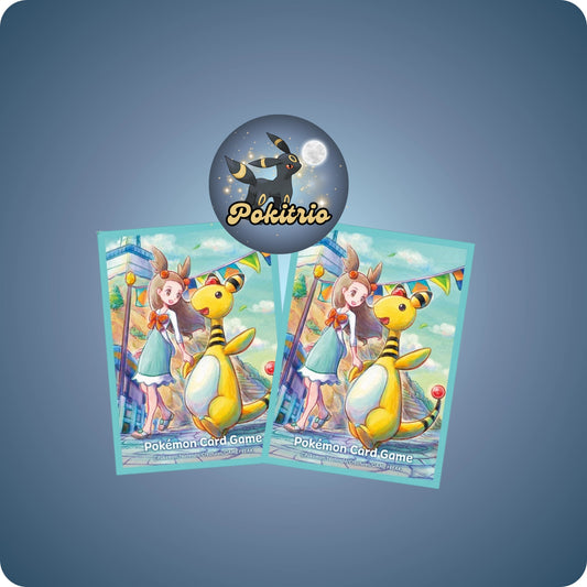 Pokémon Center Jasmin & Ampharos Sleeves - pokitrio