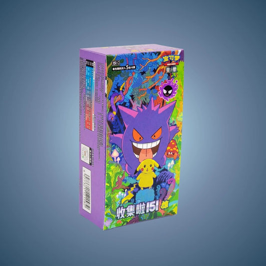 Pokémon Display Collect 151 Surprise (151C) - Chinesisch - Live Boxbreak - pokitrio