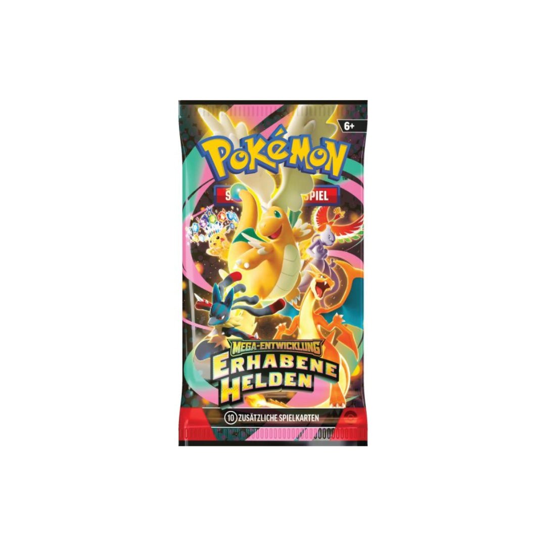 Pokemon Erhabene Helden Booster - Deutsch - Live Boxbreak Chris - pokitrio