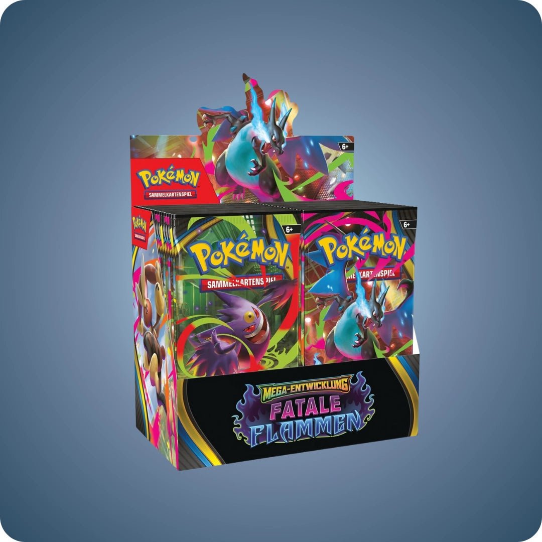 Pokémon Fatale Flammen Display – Deutsch - pokitrio