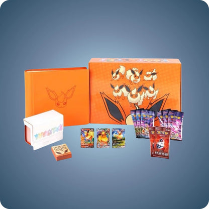 Pokémon Flareon GX Gift Box - Chinesisch - pokitrio