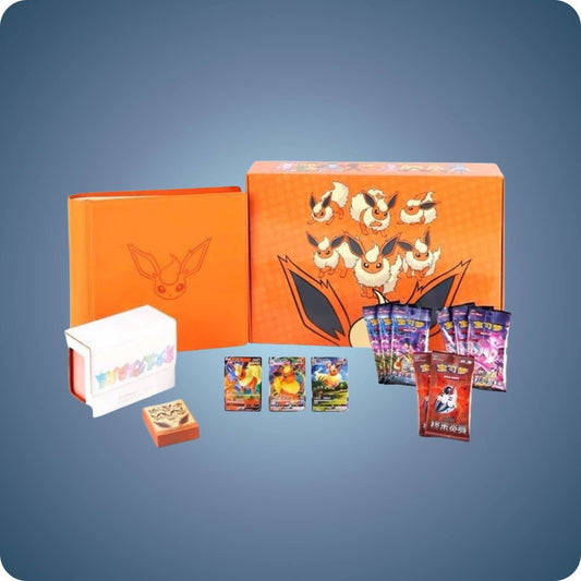 Pokémon Flareon GX Gift Box - Chinesisch - pokitrio