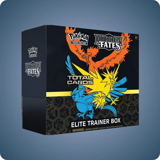 Pokémon Hidden Fates Elite Trainer Box (ETB) – Englische Version (EN) - pokitrio