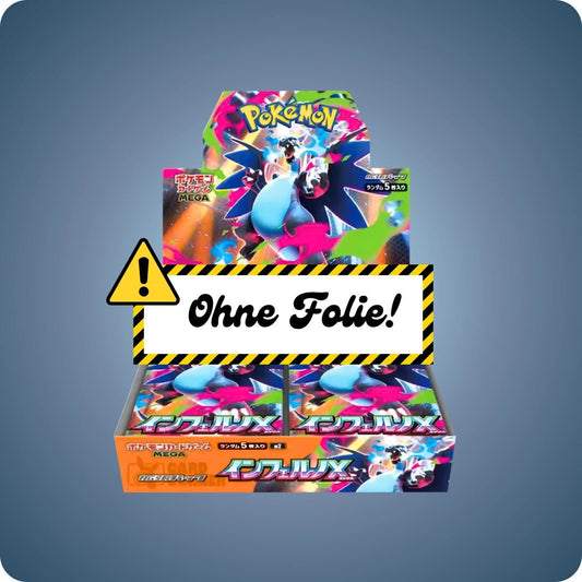 Pokémon Inferno X Display ohne Folie - Japanisch - pokitrio