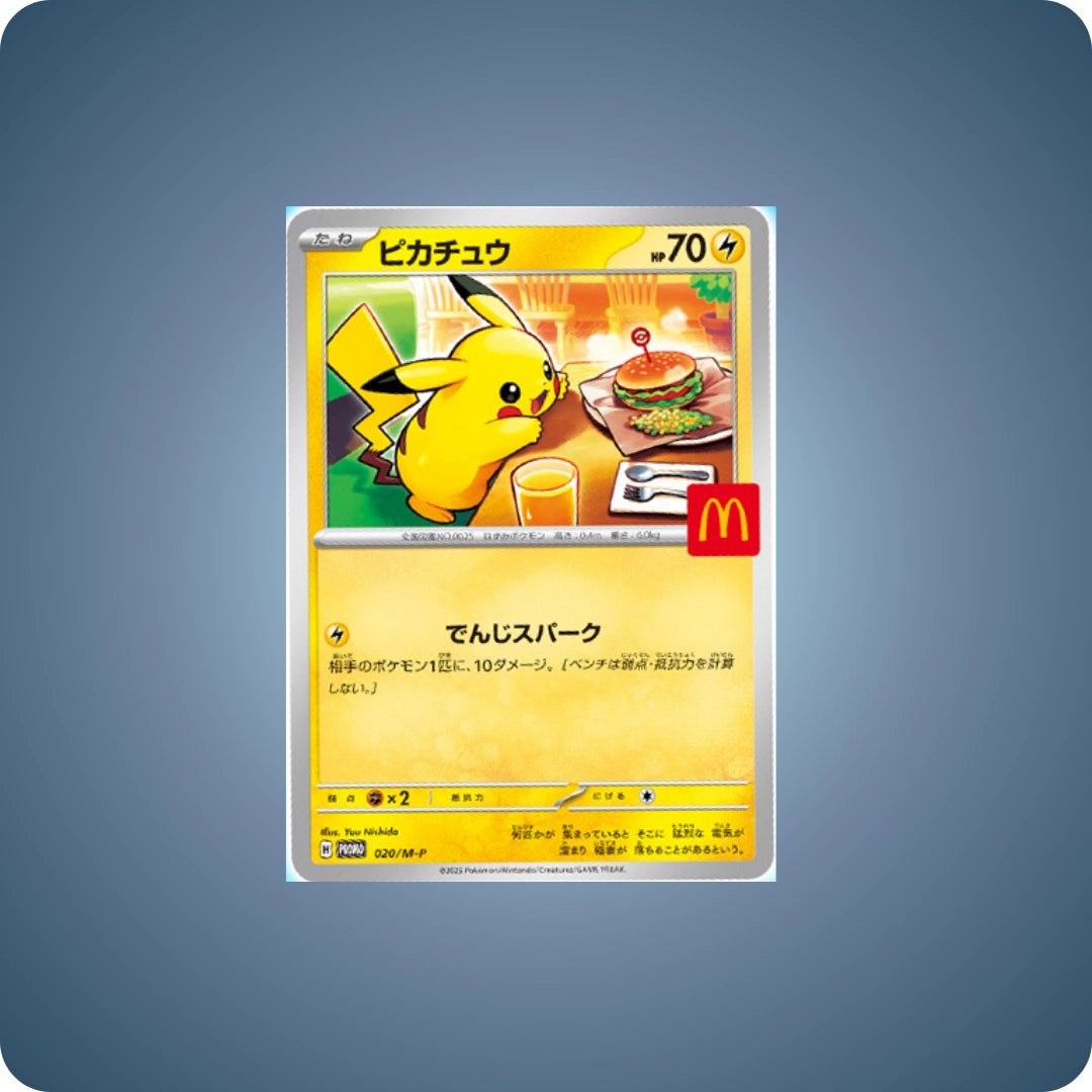 Pokémon Mc Donald Promo - Versand 15.08. - pokitrio