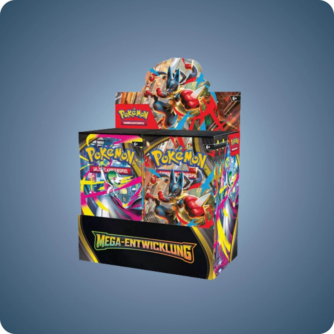 Pokémon Mega Entwicklung Display – Deutsch - pokitrio
