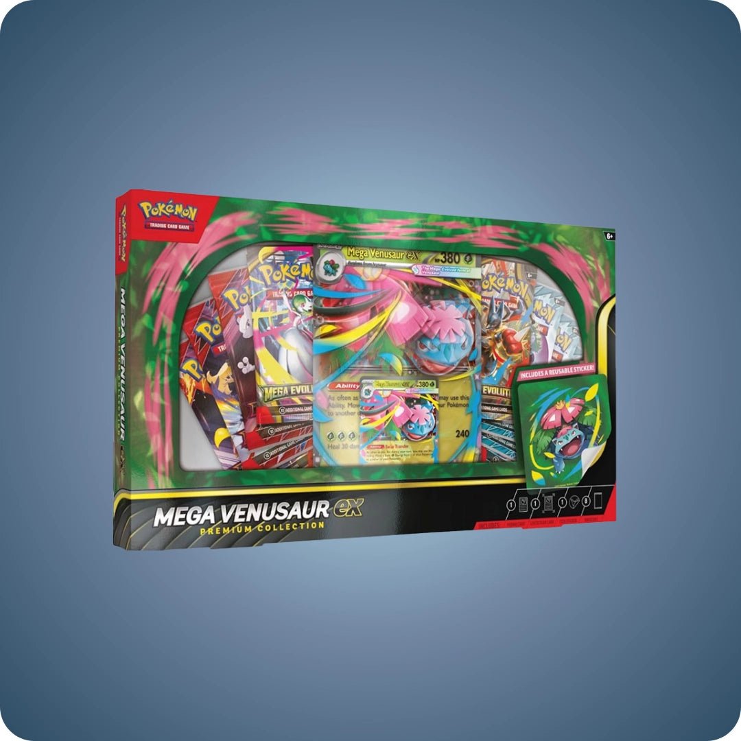 Pokémon Mega Venusaur ex Premium Collection – Englisch - pokitrio