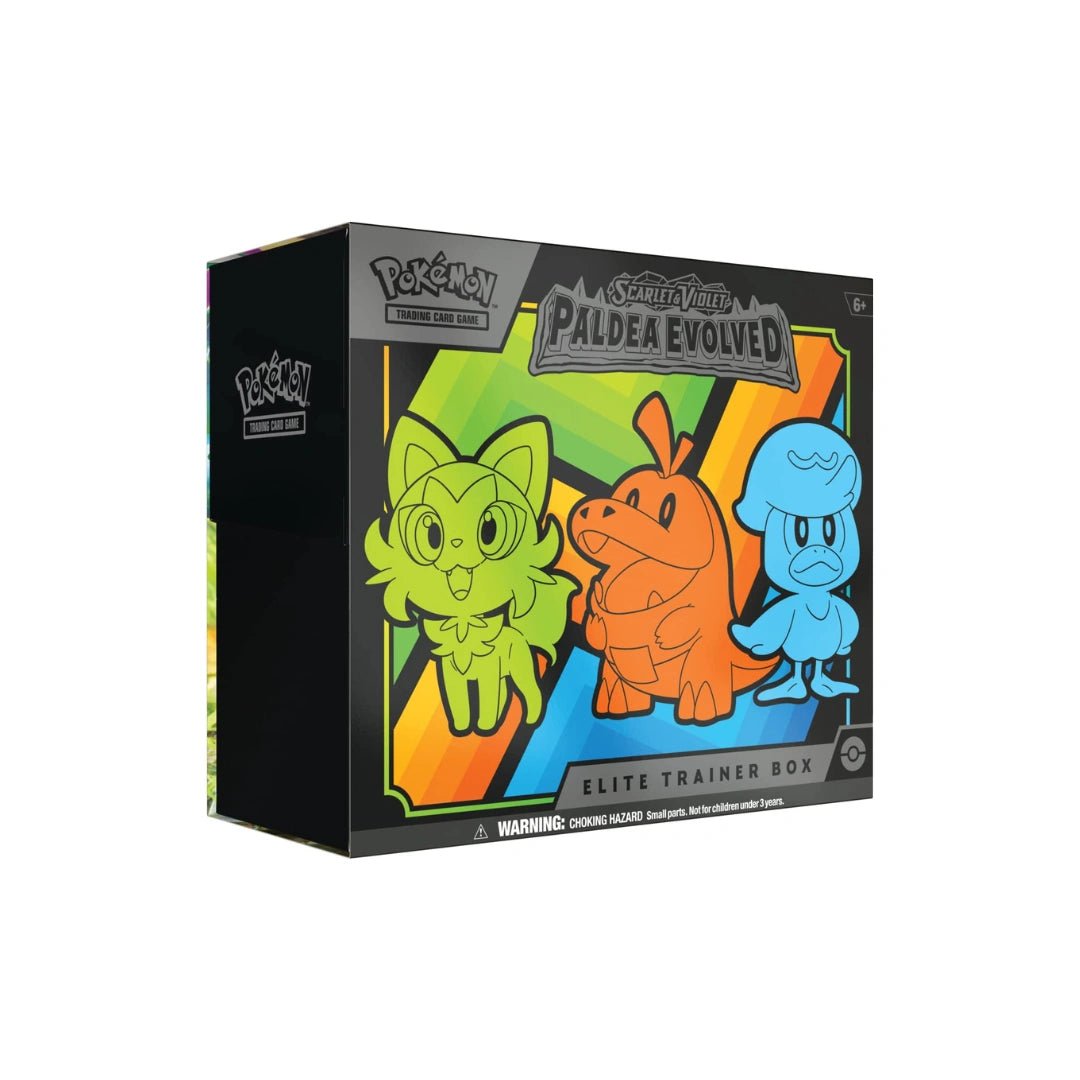 Pokémon Elite Trainer Box Paldea Evolved Englisch – sv2 bei Pokitrio kaufen