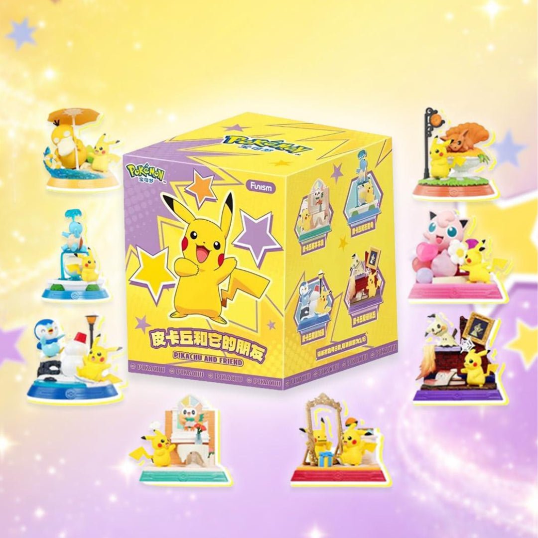 Pokemon Pikachu and Friends Figure Blind Box - Live Boxbreak Chris - pokitrio