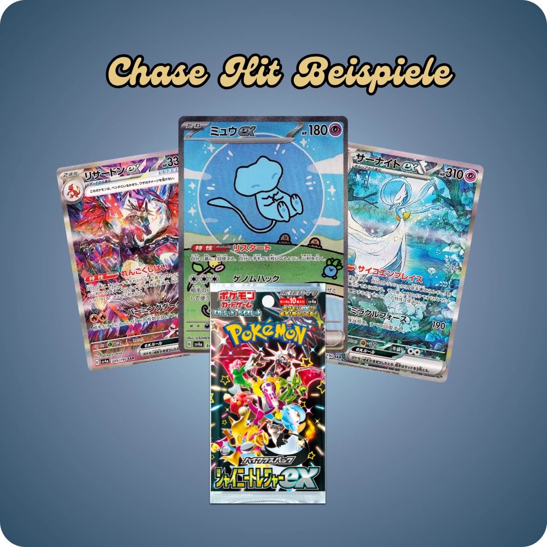 Pokémon Shiny Treasure ex Display mit Folie - pokitrio