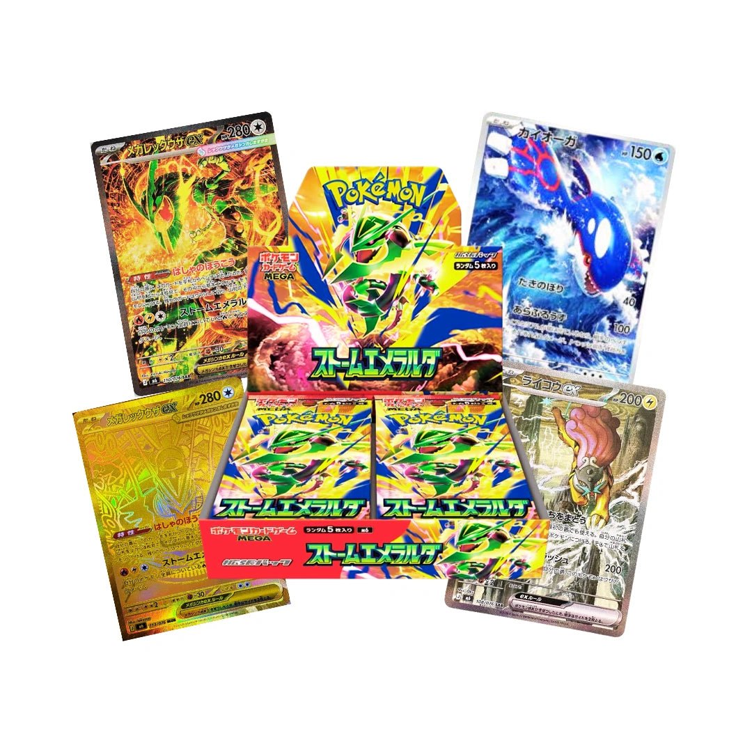 Pokemon Storm Emeralda Display (M6) - Japanisch - Liveboxbreak Chris - Pokitrio