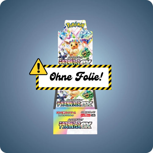 Pokémon Terastal Festival Display - Japanische ohne Folie