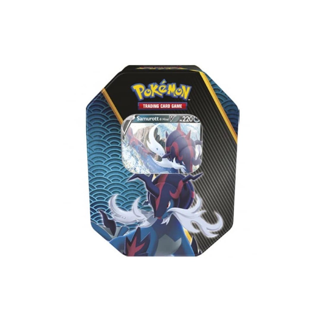 Pokémon Tin-Box Divergente Kräfte Hisui-Admurai V Samurott Deutsch – bei Pokitrio kaufen