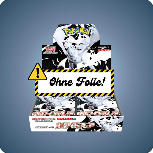 Pokémon White Flare Display SV11W - Japanische Version ohne Folie - pokitrio