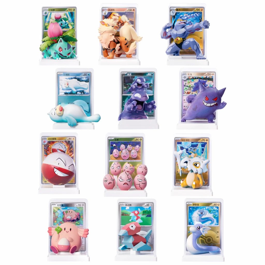 Preorder Pokemon 151 Collect Dream Painting Figures Set - pokitrio