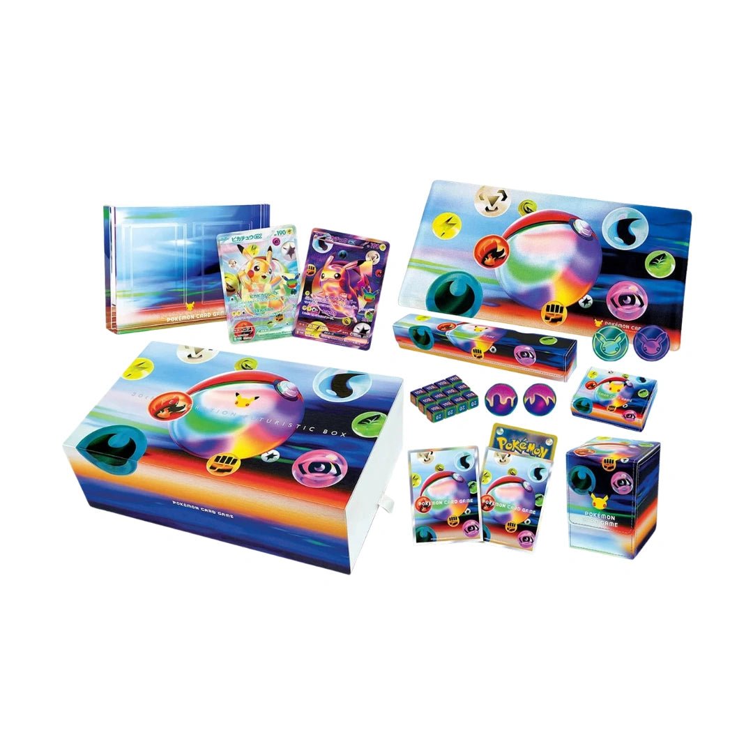 Preorder Pokemon 30th Celebration Futuristic Box - Japanisch - Pokitrio