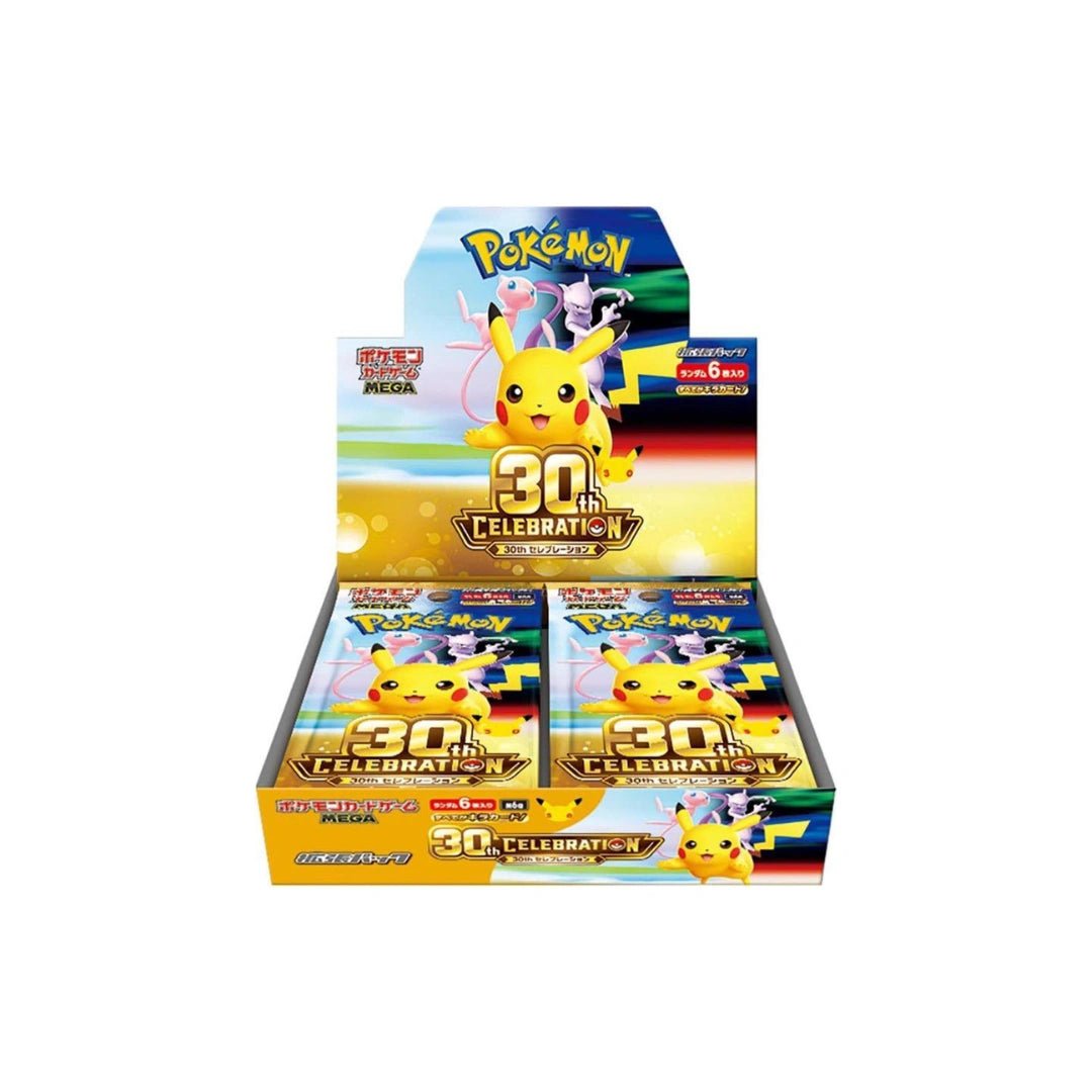 Preorder Pokemon 30th Celebration (M6a) Display - Japanisch - Pokitrio