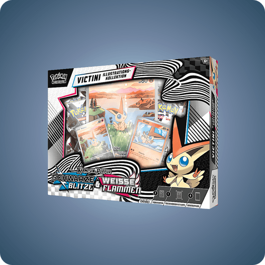 Schwarze Blitze & Weiße Flammen - Victini Kollektion - Live Boxbreak - Fred - pokitrio