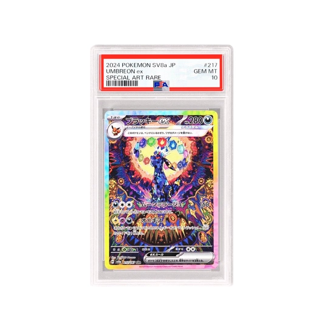 Umbreon 217/187 PSA 10 Terastal Festival Japanisch - pokitrio