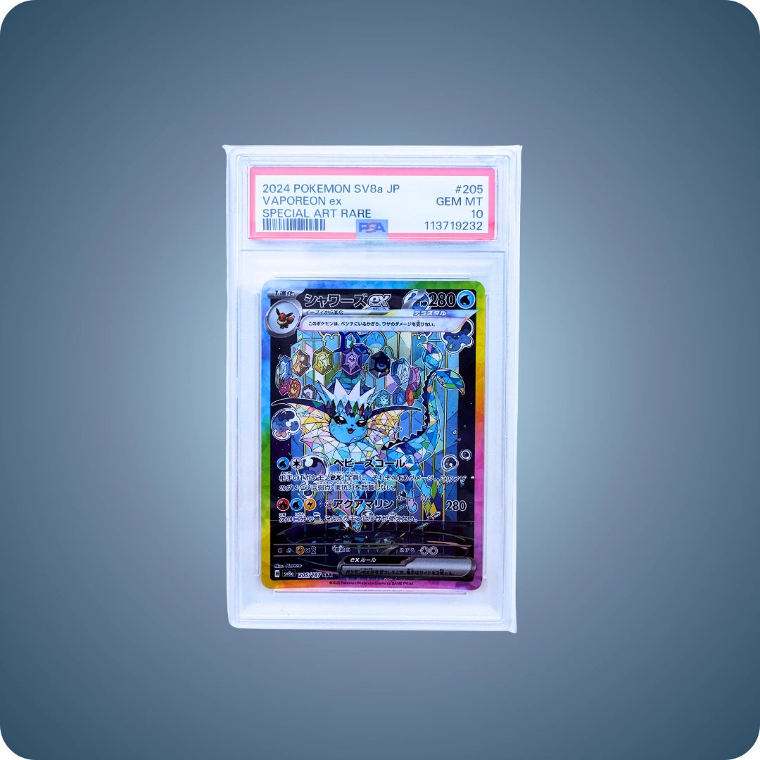 Vaporeon 205/187 PSA 10 Terastal Festival Japanisch