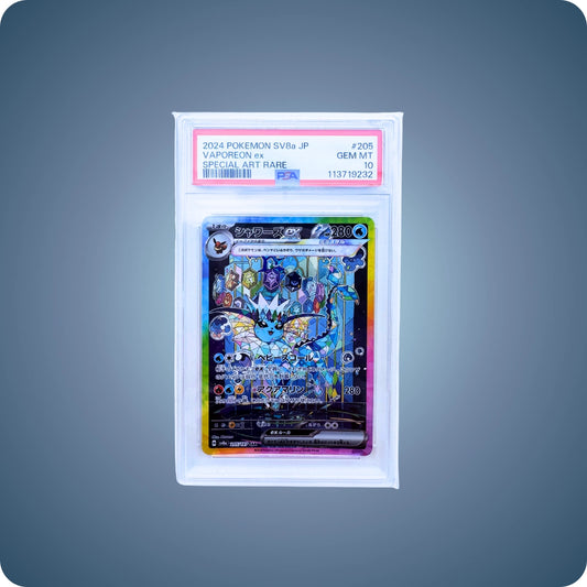 Vaporeon 205/187 PSA 10 Terastal Festival Japanisch
