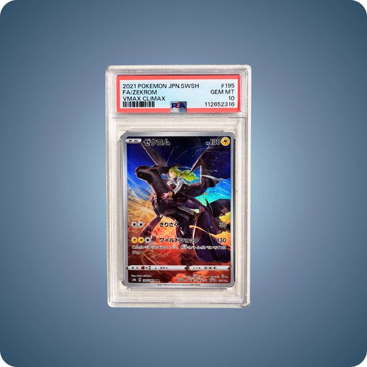 Zekrom AR 195/184 PSA 10 Japanisch - pokitrio